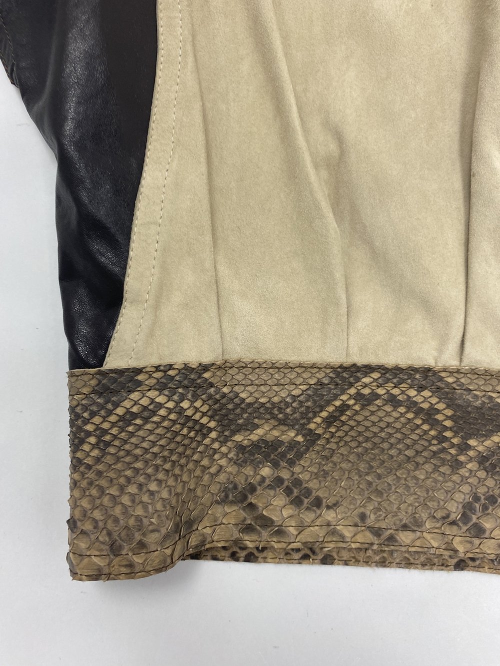 その他 miu Miu Miu F/W 2008 python and leather jacket — JAMES VELORIA